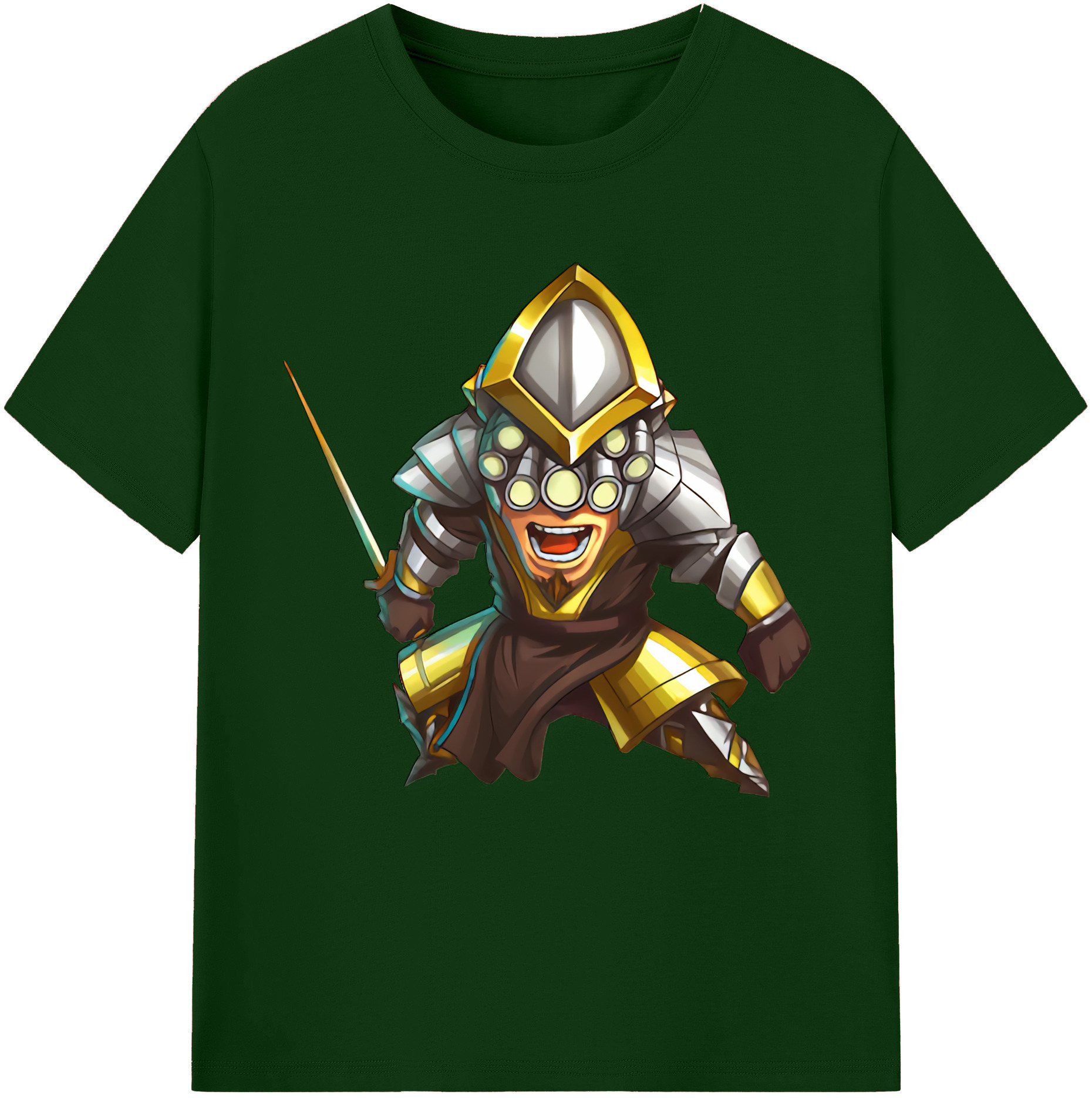リーグ・オブ・レジェンド League of Legends LOL 綿100％半袖Tシャツ（フロントプリント）